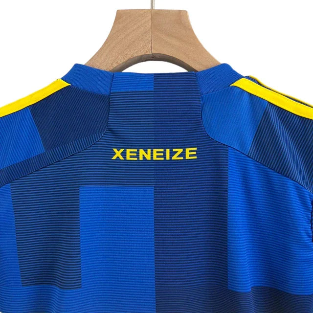 Conjunto Infantil Boca Juniors I (Home) 23/24 - Azul e Amarelo - Manto Elegante