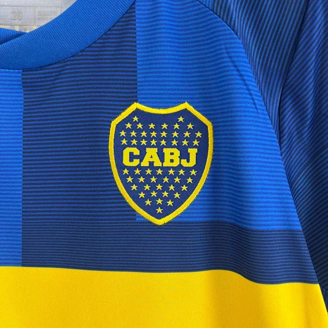 Conjunto Infantil Boca Juniors I (Home) 23/24 - Azul e Amarelo - Manto Elegante