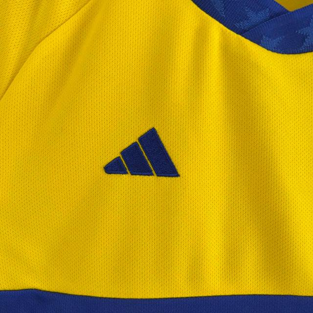 Conjunto Infantil Boca Juniors II (Away) 23/24 - Amarelo - Manto Elegante