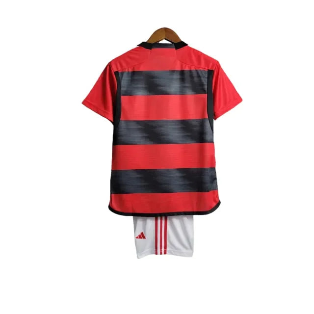 Conjunto Infantil Flamengo I 23/24 - Vermelho - Manto Elegante