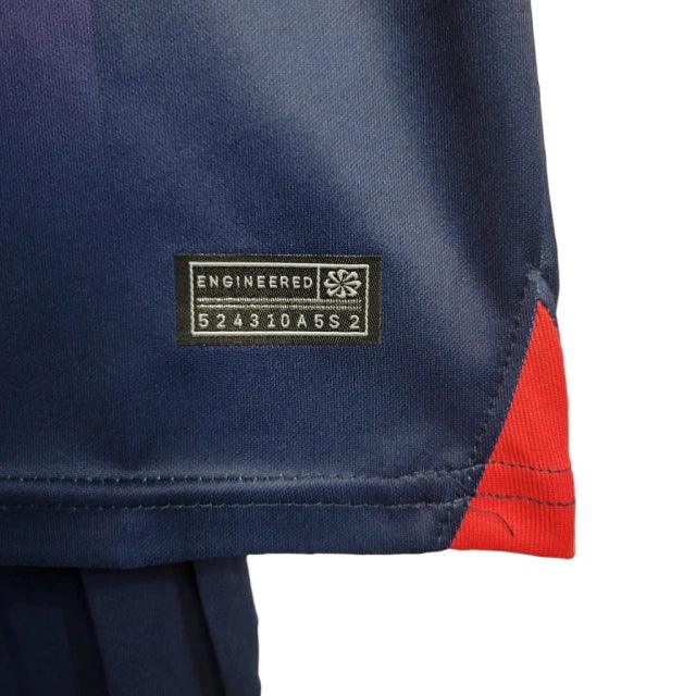 Conjunto Infantil PSG I (Home) 23/24 - Azul - Manto Elegante