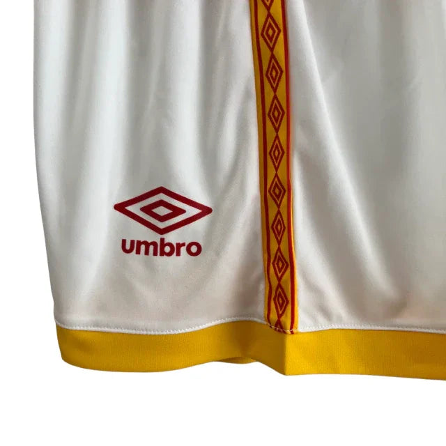 Conjunto Infantil Rayo Vallecano I (Home) 23/24 - Branco - Manto Elegante