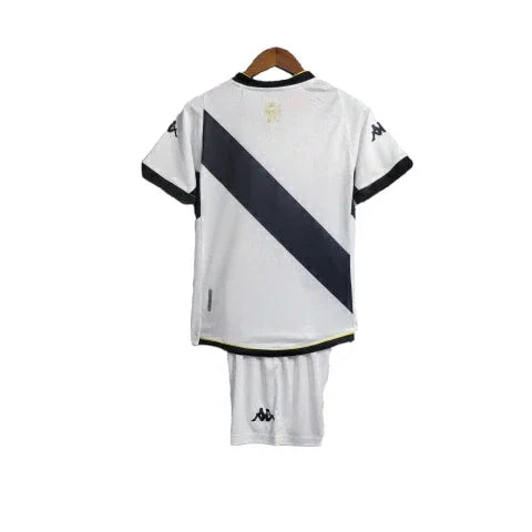 Conjunto Infantil Vasco da Gama II 23/24 - Branco - Manto Elegante