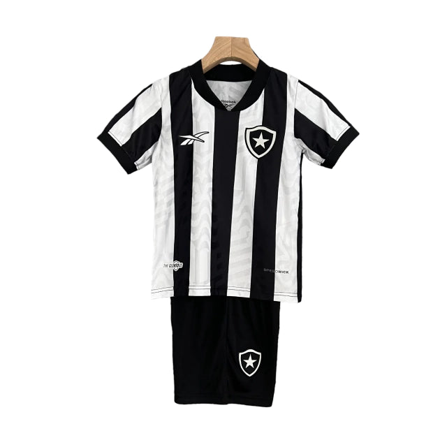 Conjunto Infantil Botafogo I 23/24 - Preto e Branco