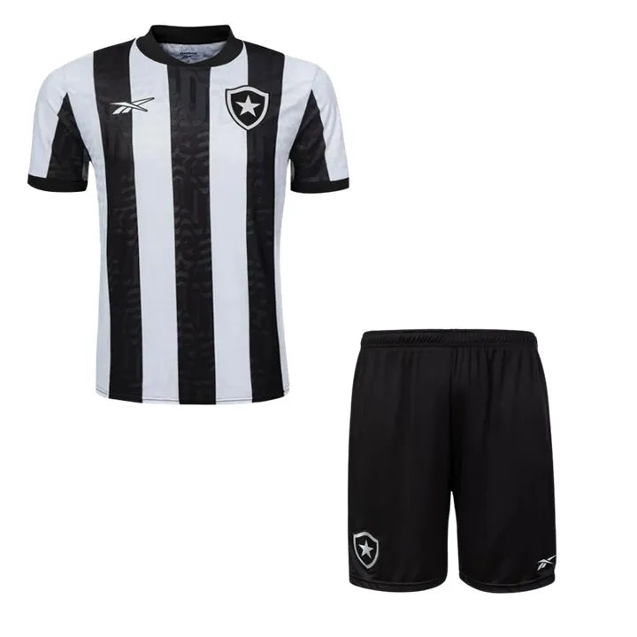 Conjunto Infantil Botafogo I 23/24 - Preto e Branco