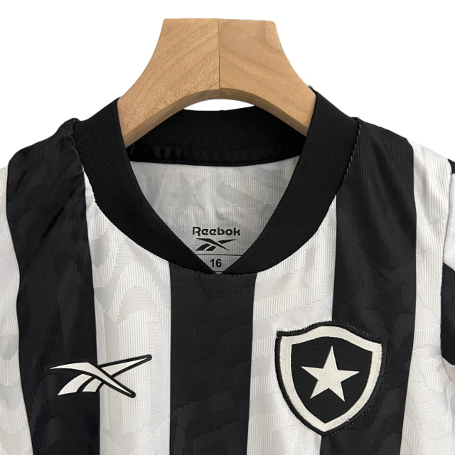 Conjunto Infantil Botafogo I 23/24 - Preto e Branco