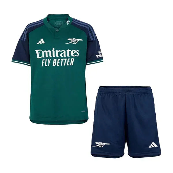 Conjunto Infantil Arsenal III (Third) 23/24 - Verde