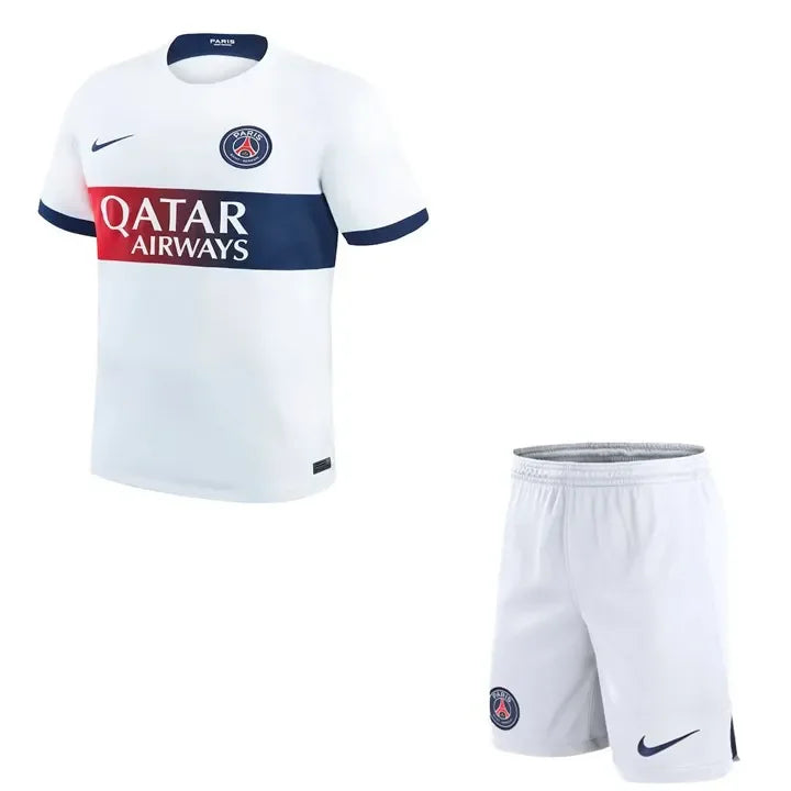 Conjunto Infantil PSG II (Away) 23/24 - Branco