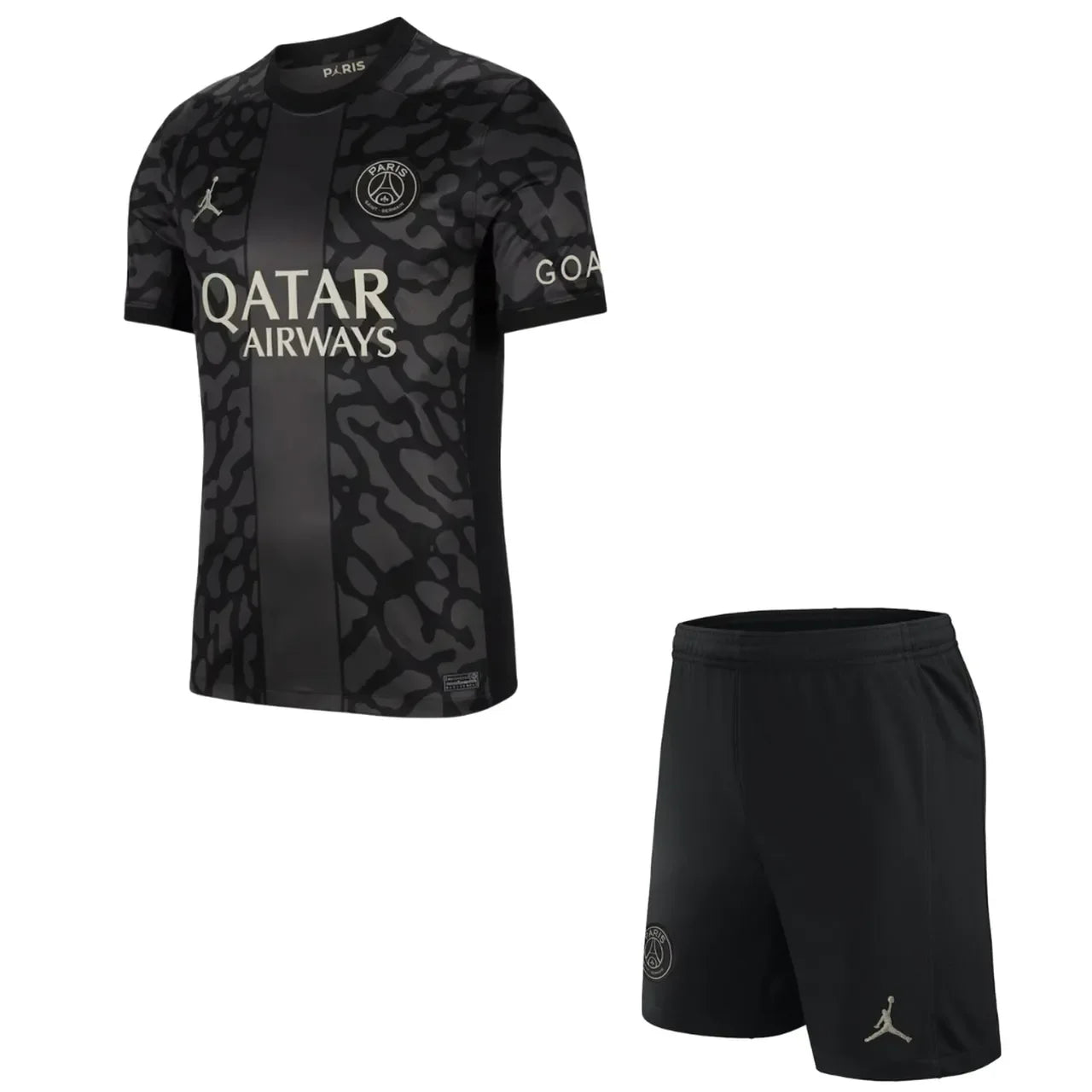 Conjunto Infantil PSG III (Third) 23/24 - Preto