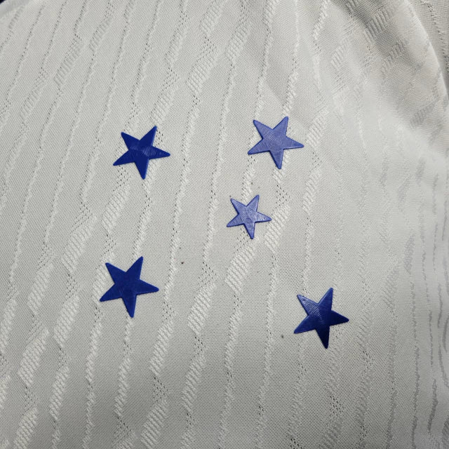 Camisa Cruzeiro II 23/24 - Jogador Masculina - Branco