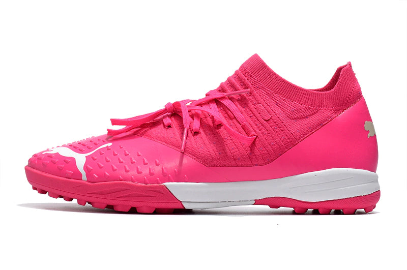 Chuteira de Society Puma Future Z 1.3 Teazer TF Rosa - Manto Elegante
