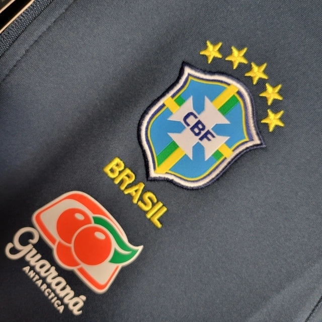 Jaqueta Brasil 22/23 - Masculina - Azul Royal - Manto Elegante
