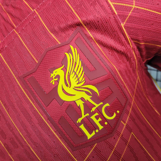 Camisa Liverpool I (Home) 24/25 - Jogador Masculina - Vermelho