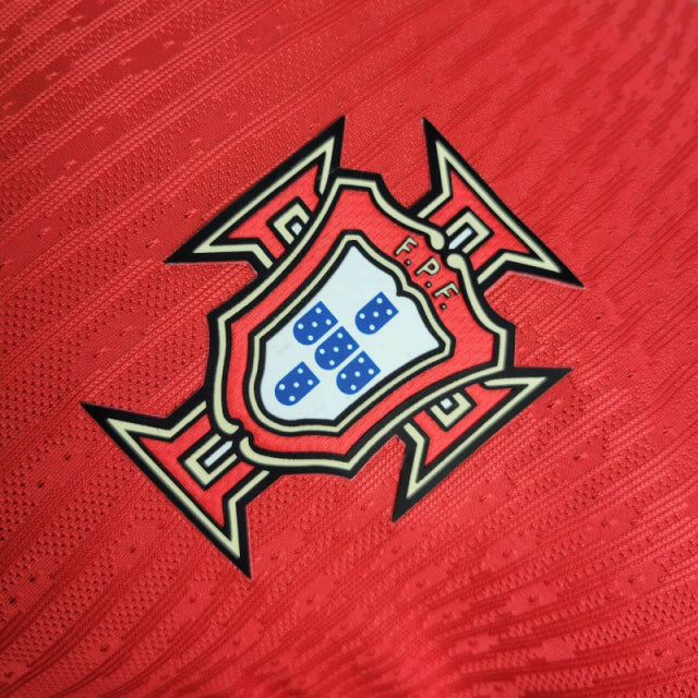 Camisa Seleção de Portugal I (Home) 24/25 - Jogador Masculina - Vermelho