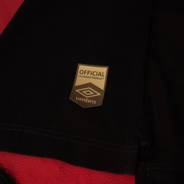 Camisa Athletico Paranaense I 25/26 - Torcedor Feminina - Preto e Vermelho