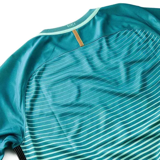 Camisa Retrô Barcelona III Neymar JR #11 2016 - Torcedor Masculina - Verde