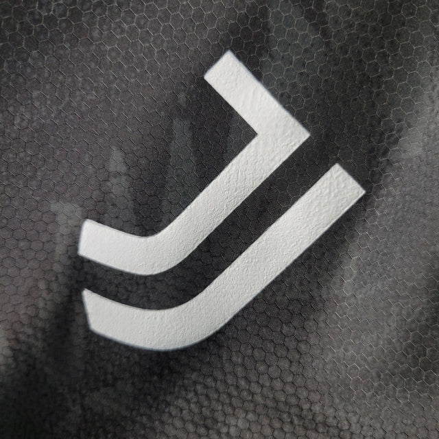 Jaqueta Corta-Vento Juventus 23/24 - Masculina - Preto - Manto Elegante