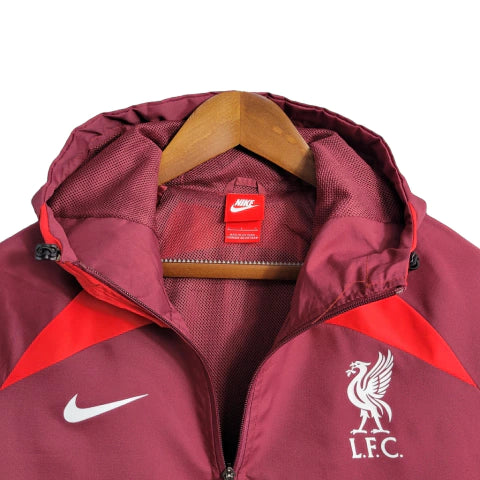 Jaqueta Corta-Vento Liverpool 23/24 - Masculina - Vermelho - Manto Elegante