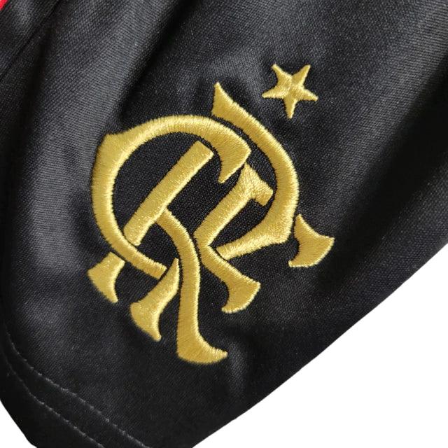 Conjunto Infantil Flamengo II 23/24 - Branco - Manto Elegante