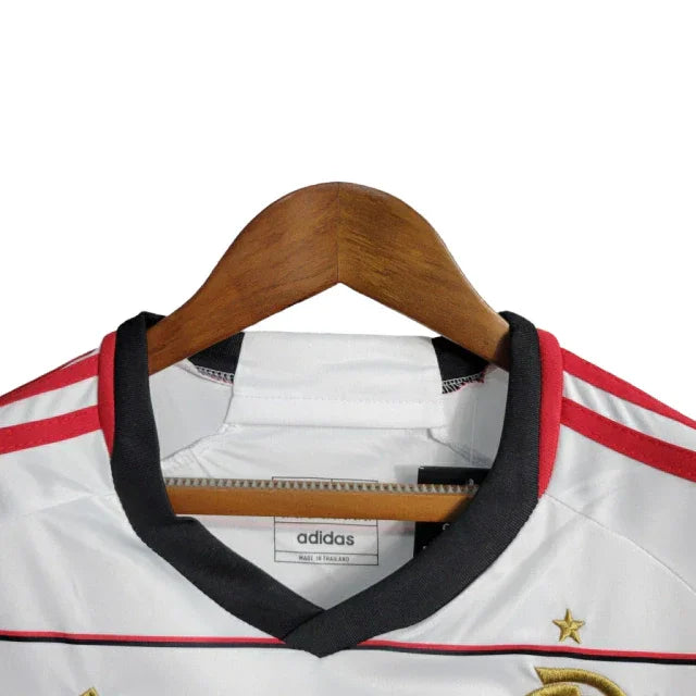 Conjunto Infantil Flamengo II 23/24 - Branco - Manto Elegante