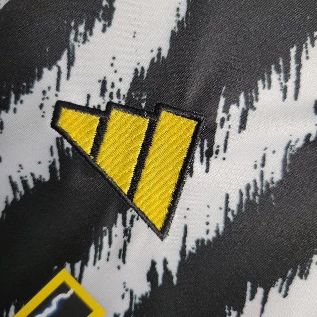 Conjunto Infantil Juventus I (Home) 23/24 - Preto e Branco