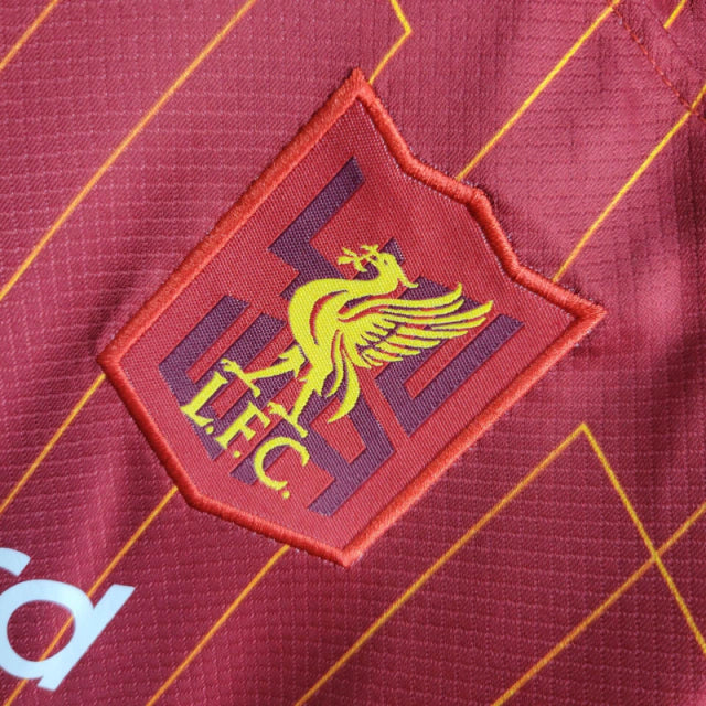 Conjunto Infantil Liverpool I (Home) 24/25 - Vermelho