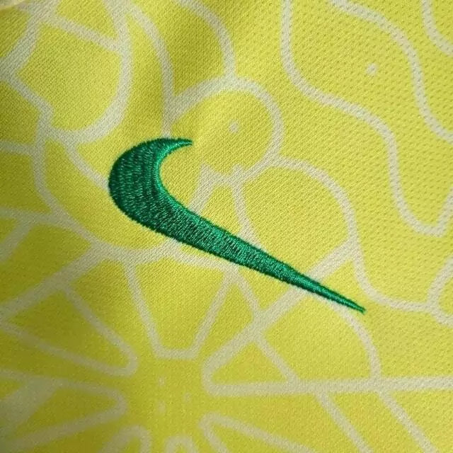 Conjunto Infantil Seleção do Brasil I (Home) 24/25 - Amarelo