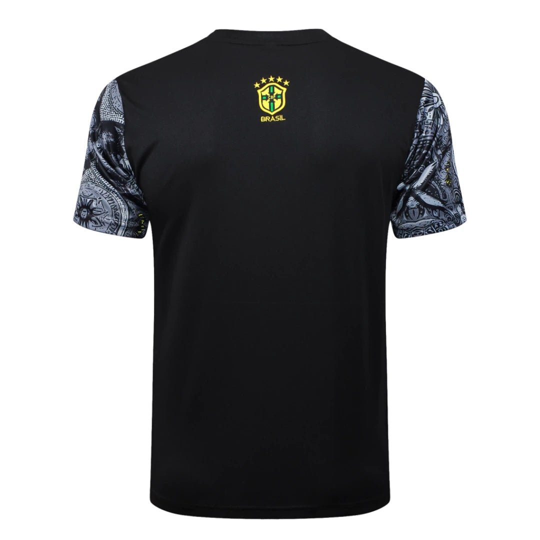 Kit do Brasil Edição Especial "Cristo Redentor" 24/25 - Torcedor Masculina - Cinza