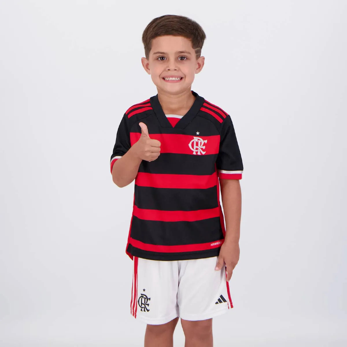Conjunto Infantil Flamengo I 24/25 - Vermelho