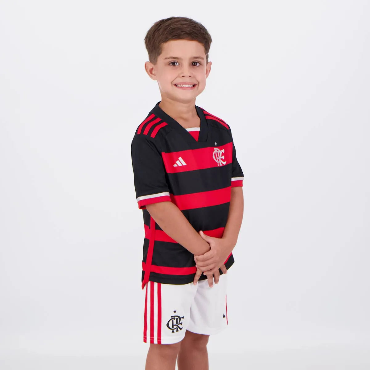 Conjunto Infantil Flamengo I 24/25 - Vermelho