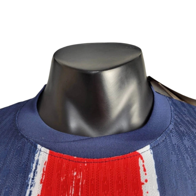 Camisa Manga Longa PSG I (Home) 24/25 - Jogador Masculina - Azul - Manto Elegante