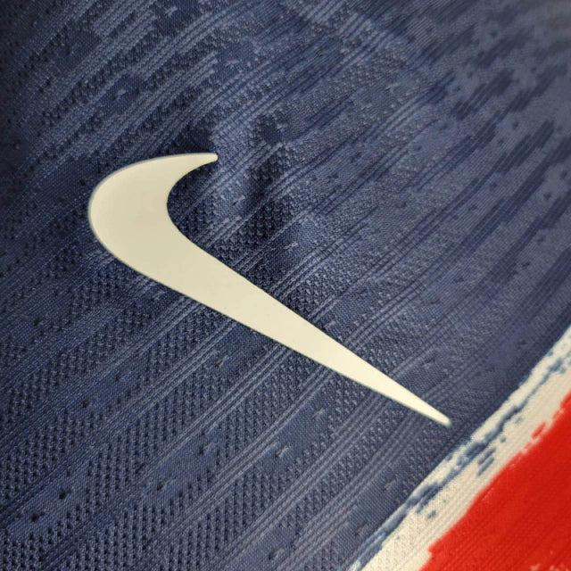 Camisa Manga Longa PSG I (Home) 24/25 - Jogador Masculina - Azul - Manto Elegante