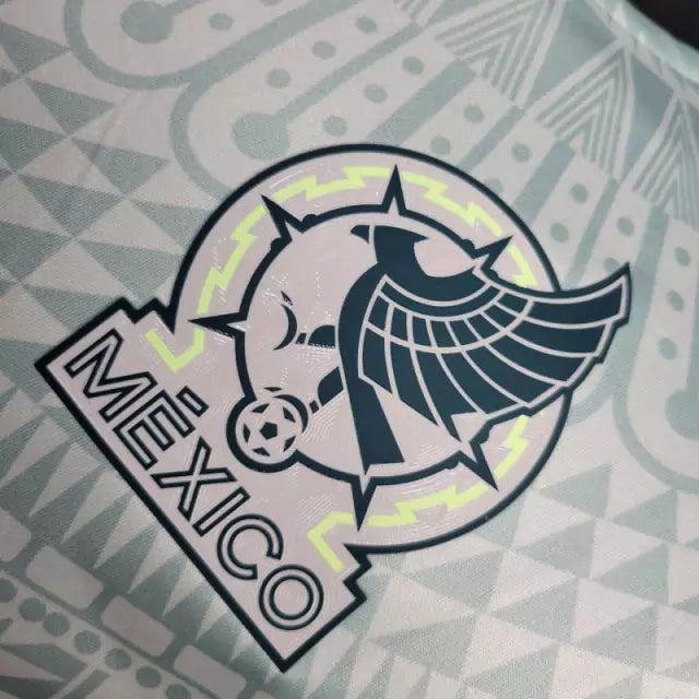 Camisa Manga Longa Seleção do México II (Away) 24/25 - Jogador Masculina - Verde - Manto Elegante