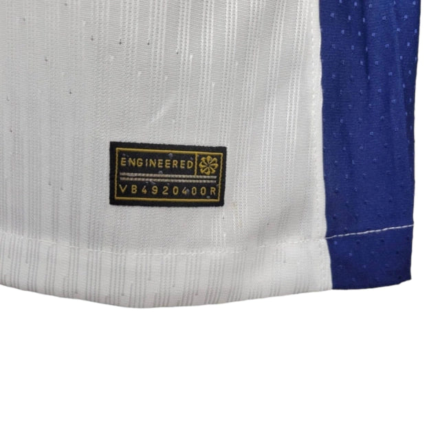 Camisa Manga Longa Seleção da Inglaterra I (Home) 24/25 - Jogador Masculina - Branco - Manto Elegante