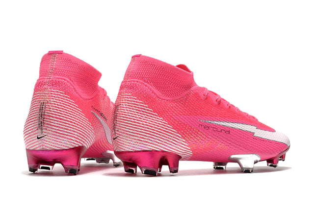 Chuteira de Campo Nike Mercurial Superfly 7 Elite Mbappé Rosa - Manto Elegante