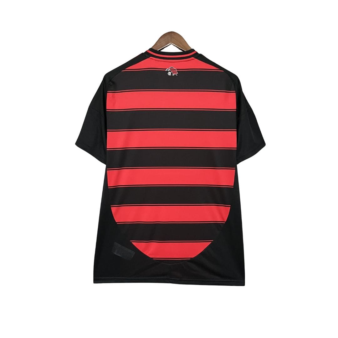 Camisa Flamengo I 25/26 - Torcedor Masculina - Vermelho e Preto