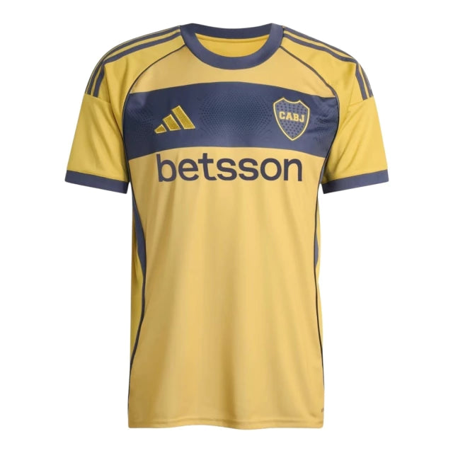 Camisa Boca Juniors II (Away) 25/26 - Torcedor Masculina - Amarelo