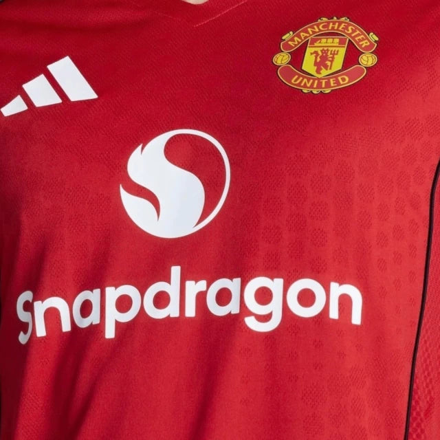 Camisa Manchester United I (Home) 25/26 - Torcedor Masculina - Vermelho