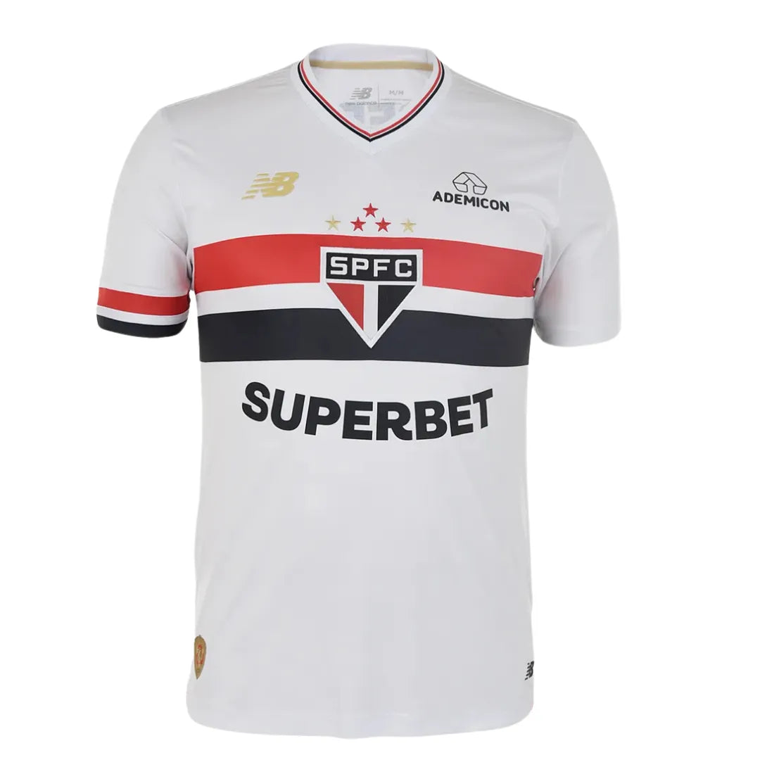 Camisa São Paulo I 25/26 - Torcedor Masculina - Branco