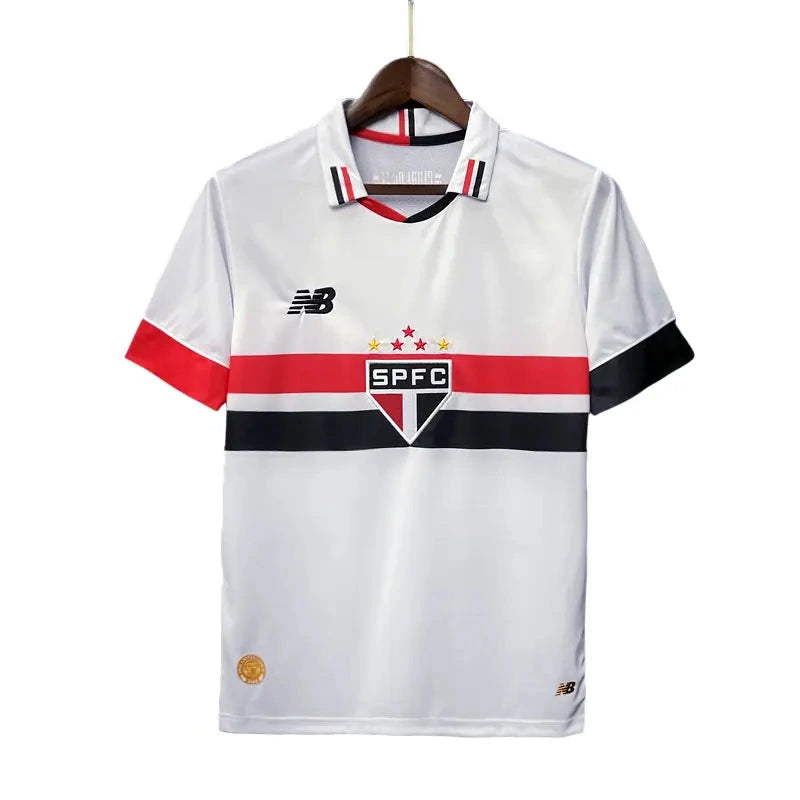 Camisa São Paulo I 24/25 - Torcedor Masculina - Branco