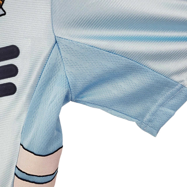 Camisa Retrô Marseille II (Away) 1998 - Torcedor Masculina - Azul