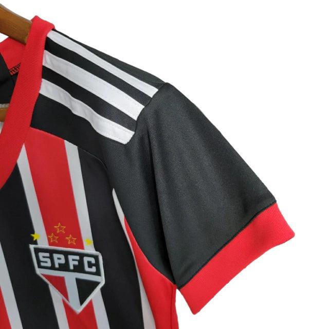 Camisa São Paulo II 23/24 - Torcedor Feminina - Tricolor - Manto Elegante