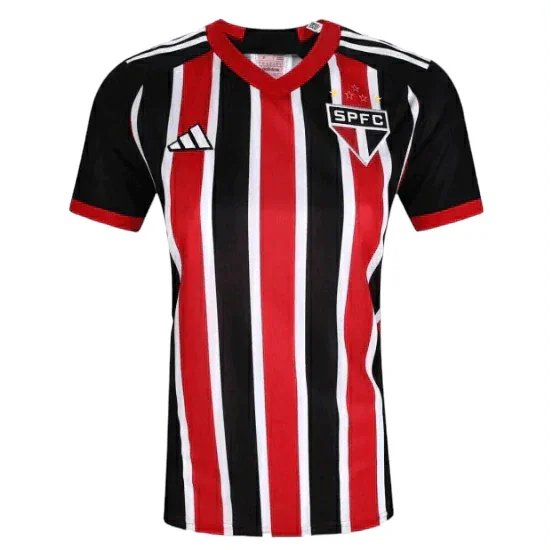 Camisa São Paulo II 23/24 - Torcedor Feminina - Tricolor - Manto Elegante