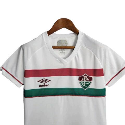 Camisa Fluminense II 23/24 - Torcedor Feminina - Branco - Manto Elegante