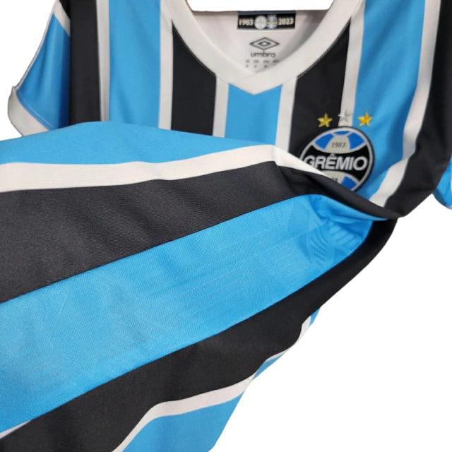 Camisa Grêmio I 23/24 - Torcedor Feminina - Azul - Manto Elegante