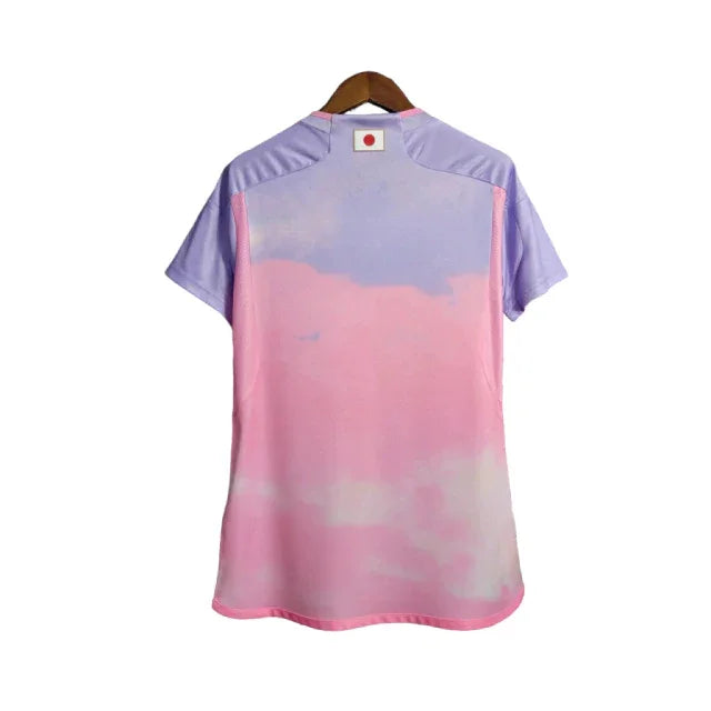 Camisa Japão II (Away) 23/24 - Torcedor Feminina - Rosa - Manto Elegante