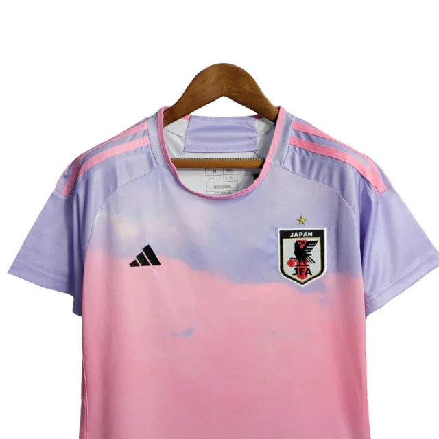 Camisa Japão II (Away) 23/24 - Torcedor Feminina - Rosa - Manto Elegante