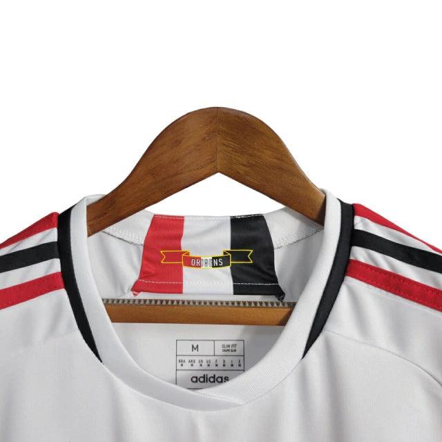 Camisa São Paulo I 23/24 - Torcedor Feminina - Branco - Manto Elegante