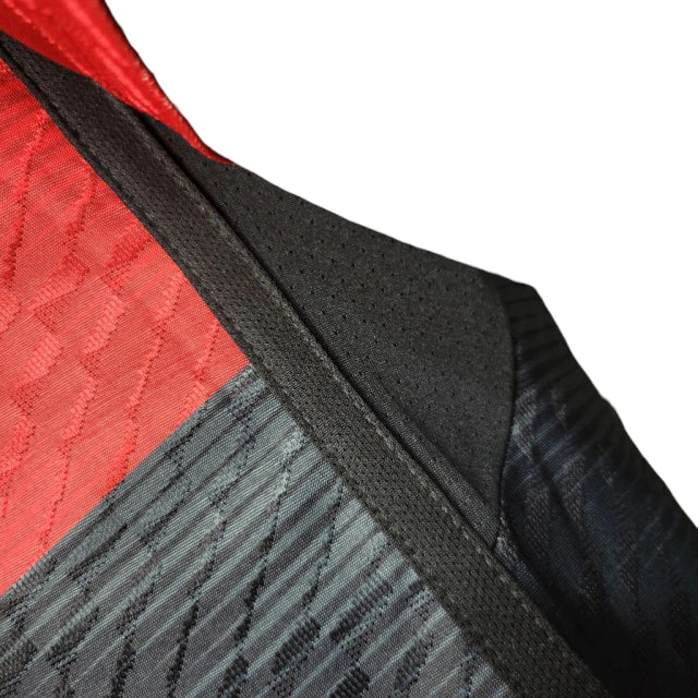 Flamengo Home Shirt 23/24 - Men's Player - Red and Black
