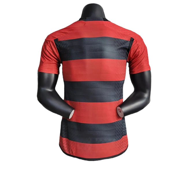 Flamengo Home Shirt 23/24 - Men's Player - Red and Black